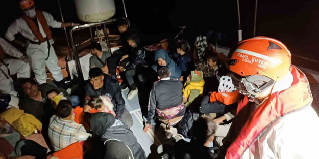 İHA’lar tespit etti! 52 kişi yakalandı