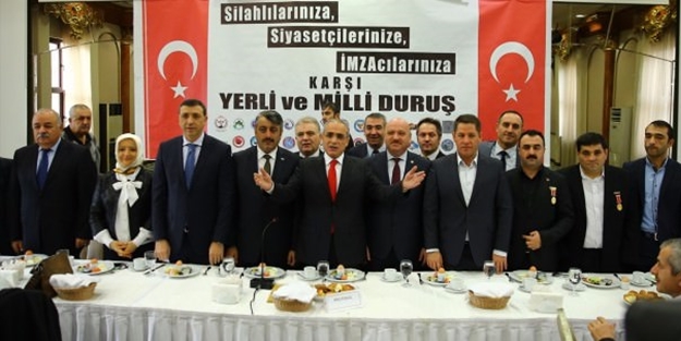 İhanetçilere karşı milli duruş