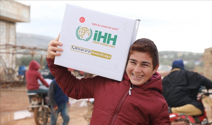 İHH 2022’de 700 bin savaş mağduruna yardım etti
