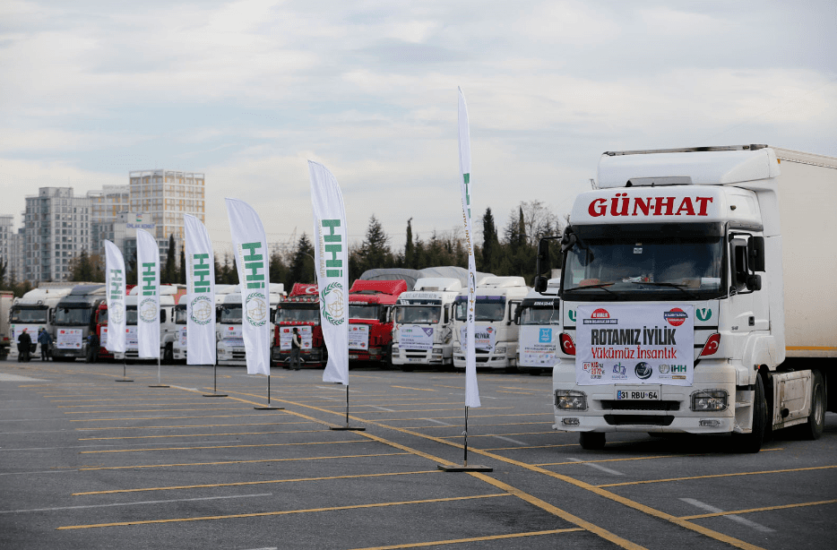 İHH bu kış Suriye’ye bin 500 TIR gönderecek