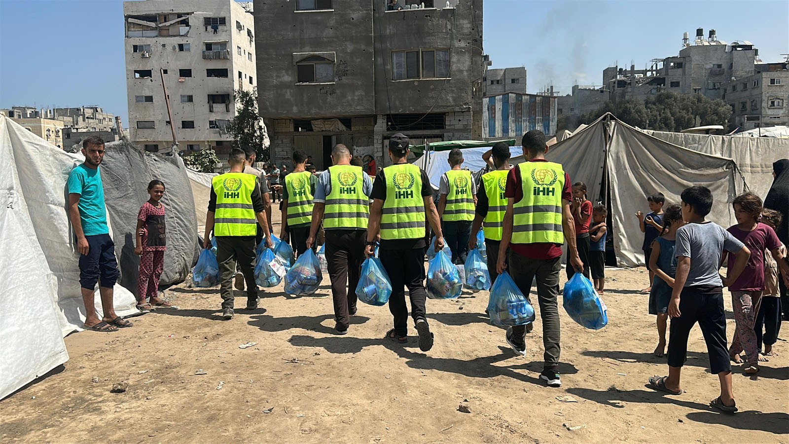 İHH’dan 2025’te on binlerce Gazzeli’ye destek