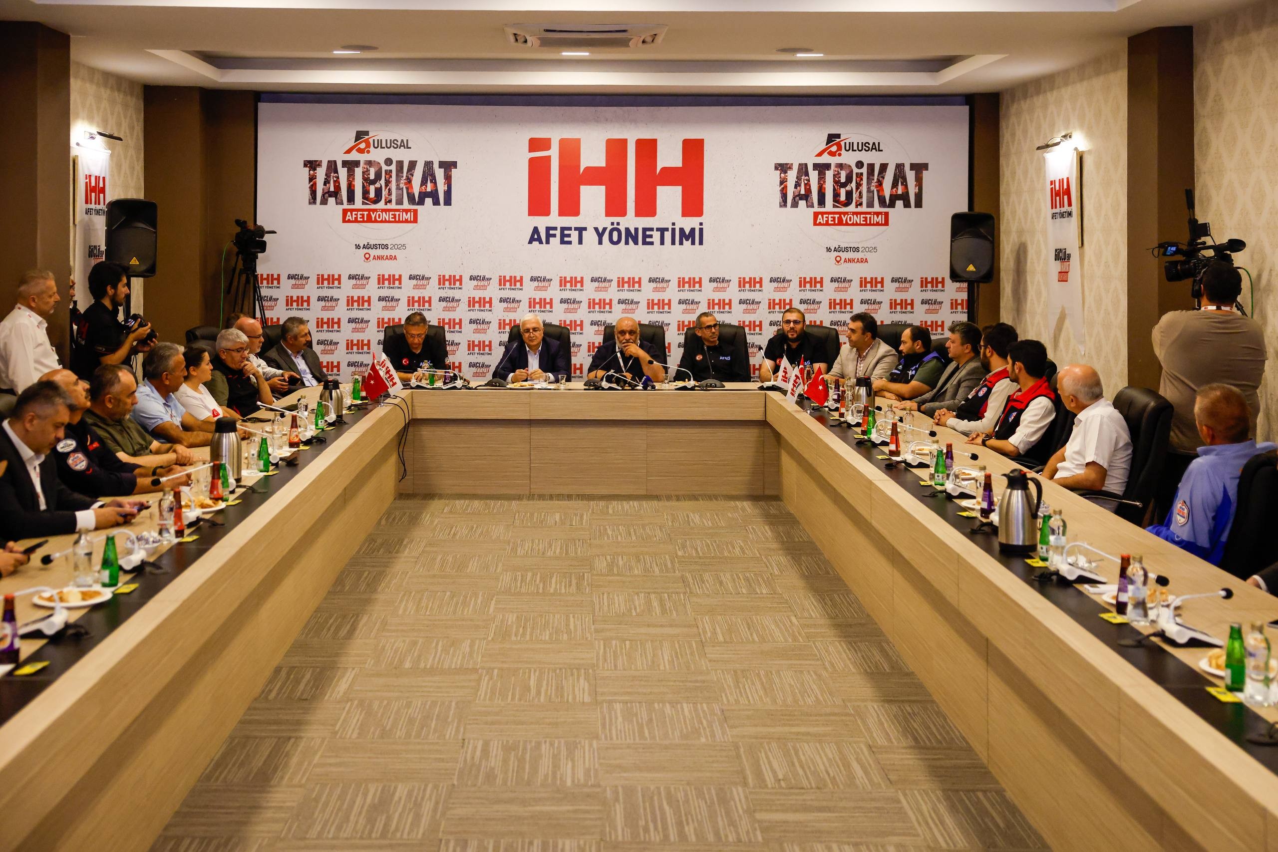 İHH’dan 5. Ulusal Afet Yönetimi Tatbikatı Basın Toplantısı