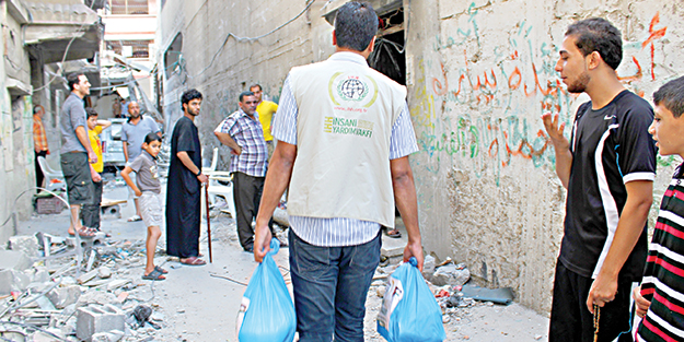 İHH’dan Gazze’ye kapı kapı yardım