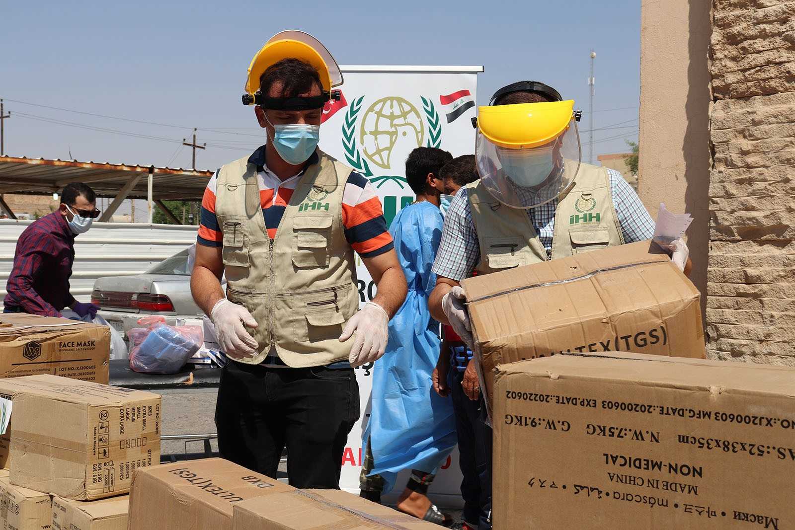 İHH’dan Irak’a koronavirüs yardımı
