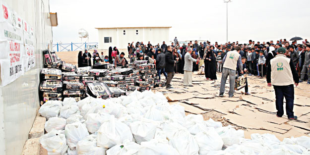 İHH’dan Irak’taki 70 bin sığınmacıya yardım