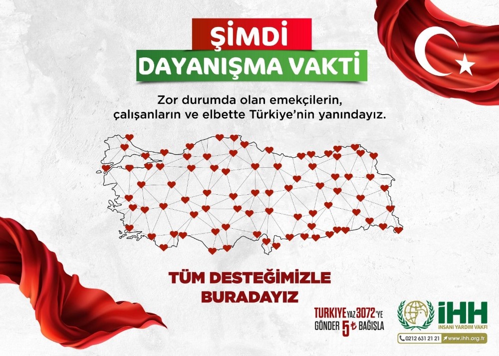 İHH’dan yardım kampanyası 