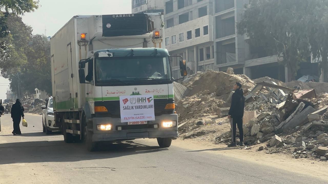 İHH’nın Gazze’ye yönelik sağlık alanındaki yardımları sürüyor