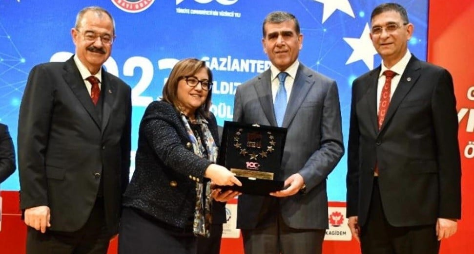 İhracat Şampiyonu Altunkaya’ya Yıldız Ödül