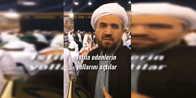İhsan Şenocak'tan 'yılbaşı' mesajı! Kabe'den seslendi