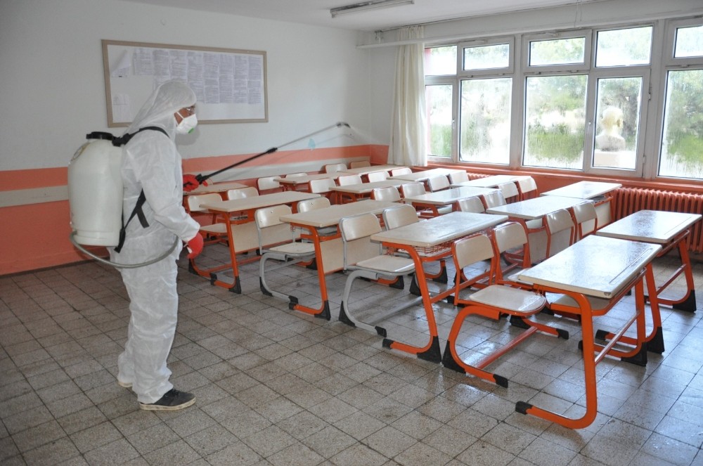İhsaniye’de koronavirüse karşı önlemler 