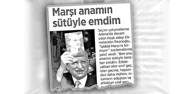 İhsanoğlu bilinçli bebekmiş vesselam