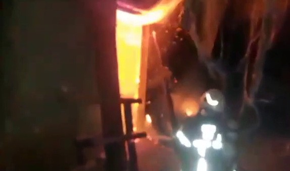 İkamet yangını korkuttu 