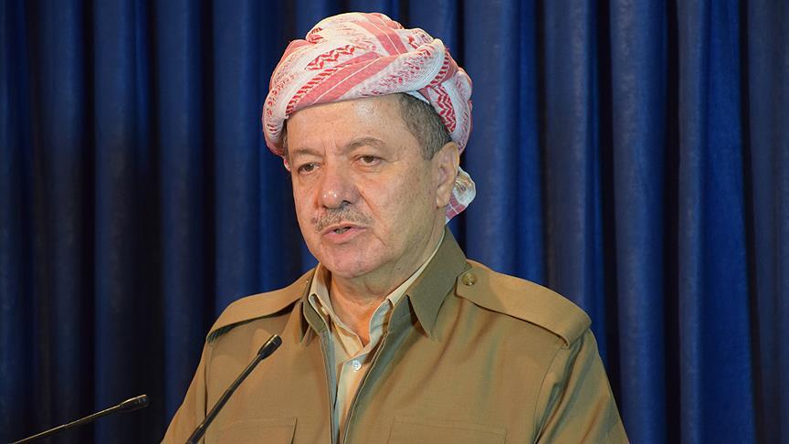 IKBY Başkanı Barzani'den Peşmerge'ye kutlama