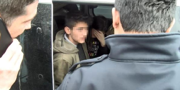 İki çocuk 3 gün kaçtıkları otomobilde kovalamaca sonucu yakalandı