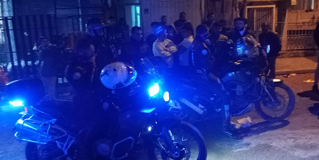 İki grup arasında satırlı kavga! 1 yaralı