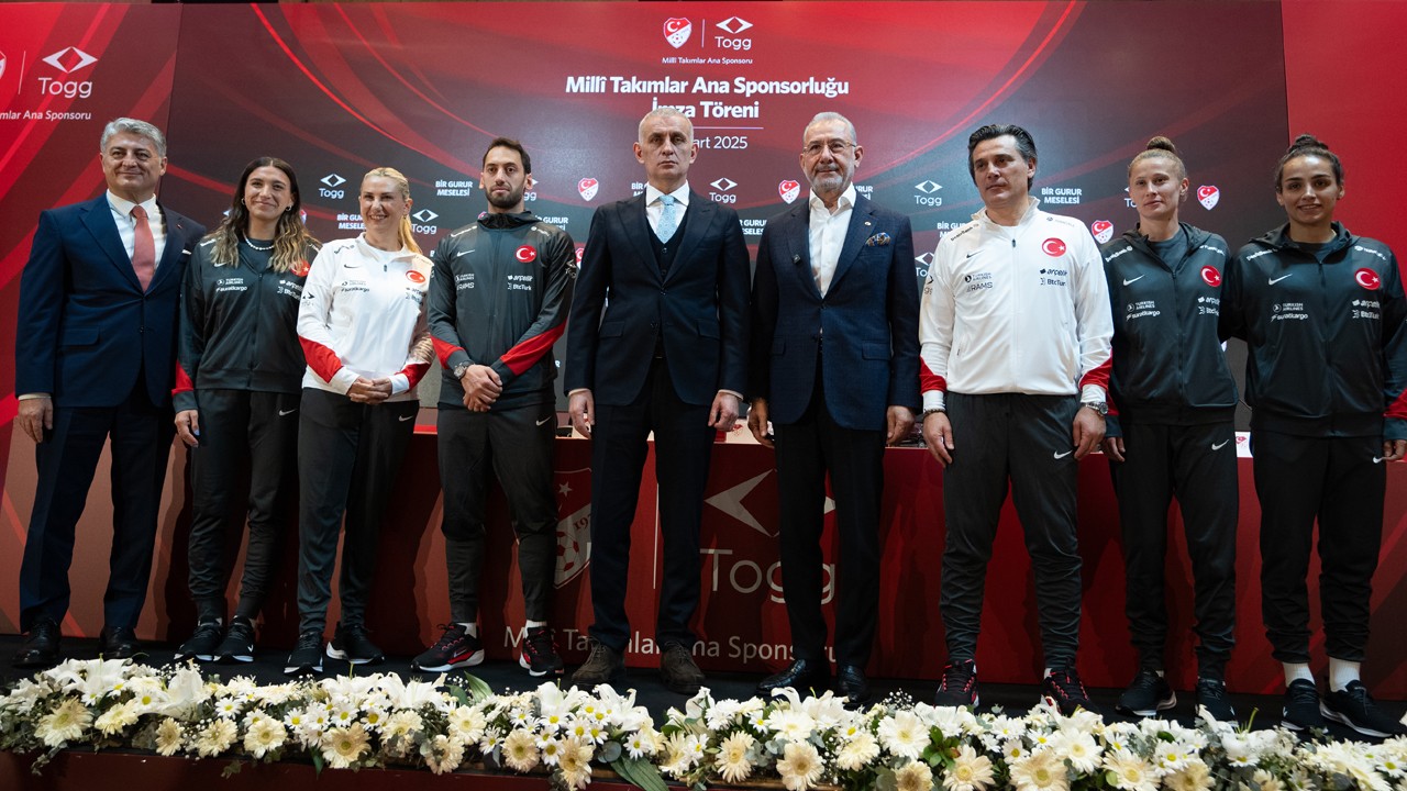 İki güçlü değer bir araya geldi! Togg, Milli Takımlar ana sponsoru oldu!