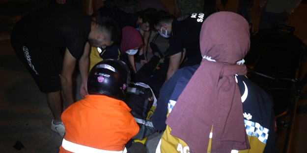 İki motosiklet çarpıştı: 2 yaralı