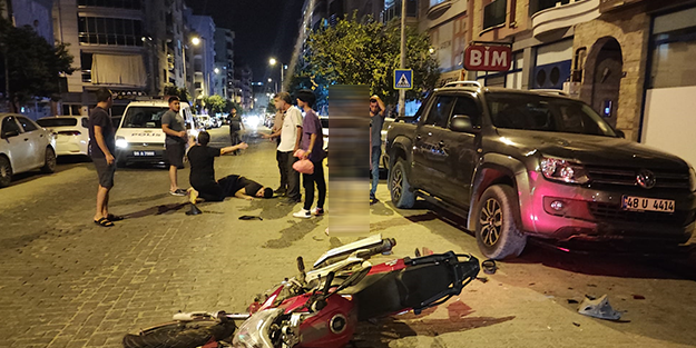 İki motosikletin çarpıştığı kazada 2 kişi yaralandı