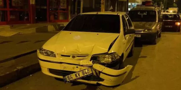 İki otomobilin çarpışmasında 5 kişi yaralandı