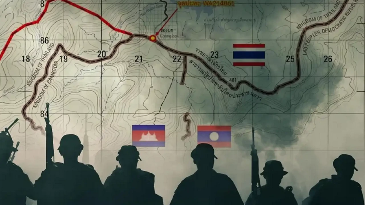 İki ülke arasında gerginlik: El bombaları fırlatıldı!