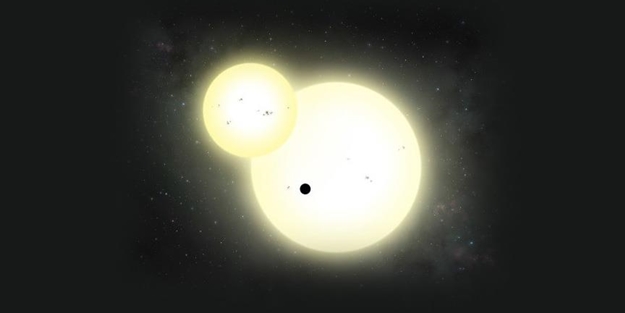 İki yıldızlı devasa gezegen keşfedildi