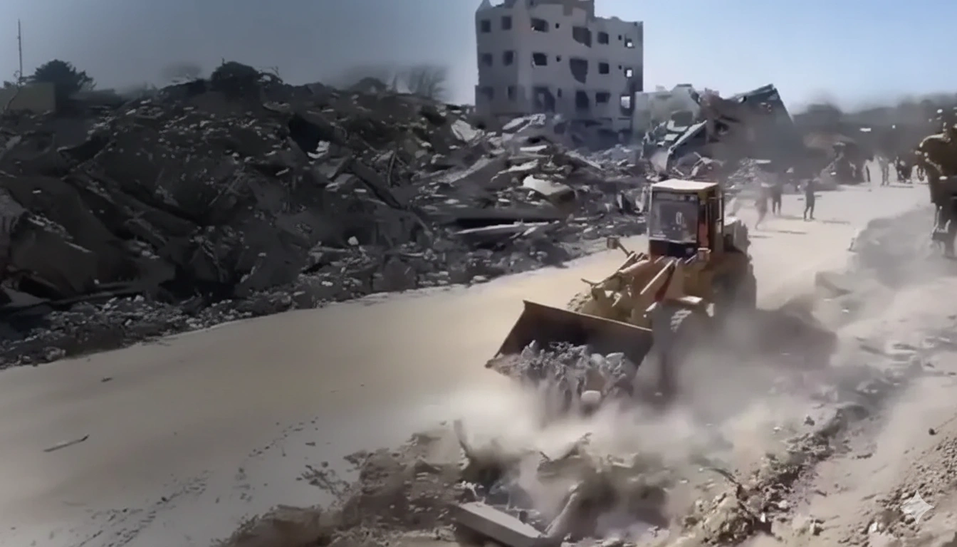 İki Yıllık Abluka Bitti: Gazze'de Enkaz Kaldırma Başladı