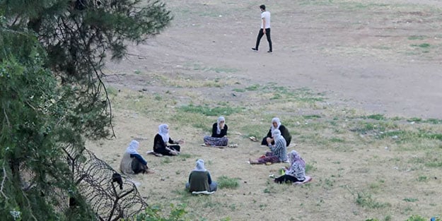 İkinci dalga paniği yaşanan Diyarbakır'da dikkat çeken görüntü