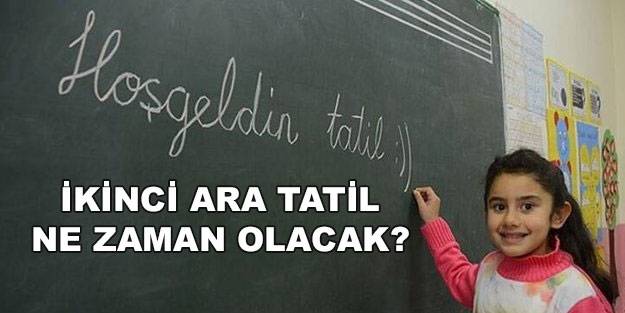 İkinci dönem ara tatil ne zaman 2022? MEB ikinci ara tatil tarihi ne zaman?