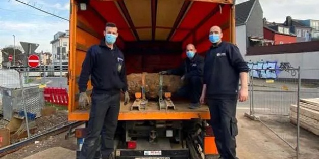 İkinci Dünya Savaşı'ndan kalma! İmha edilmesi için 5 bin 500 kişi tahliye edildi