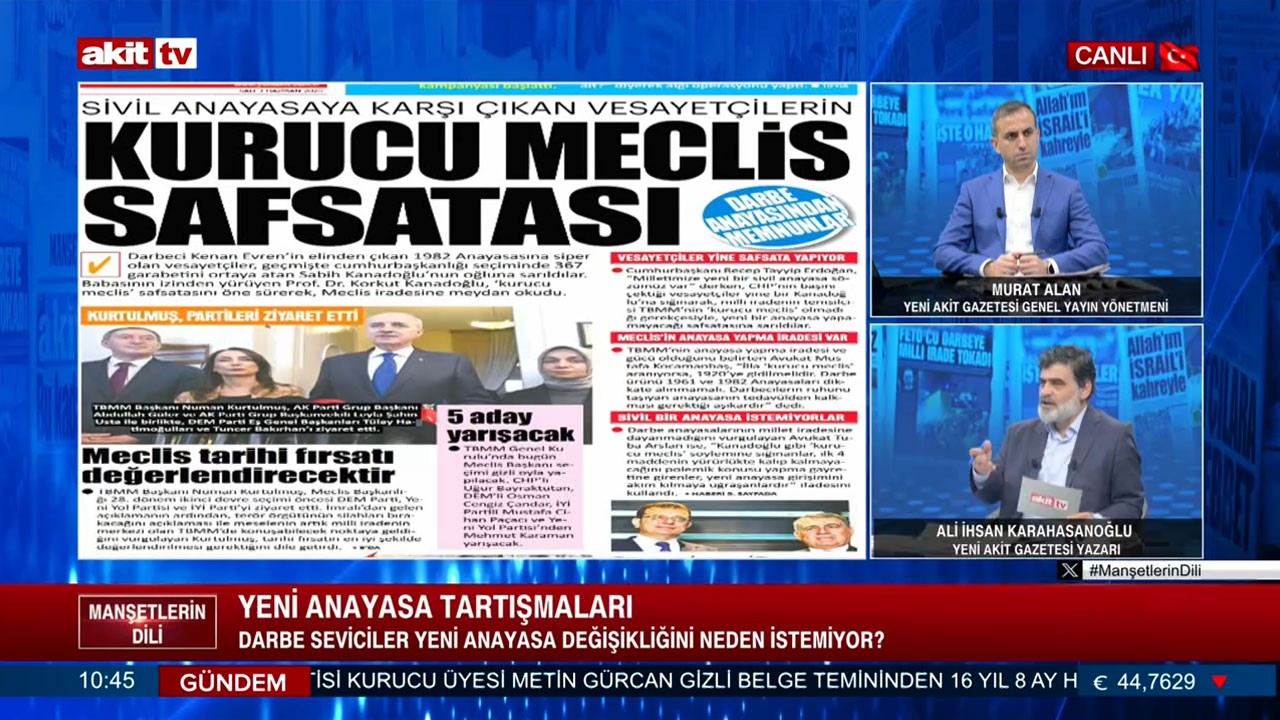 İkiyüzlü muhaliflerin anayasa çarkı! Bu vaatler kime ait?