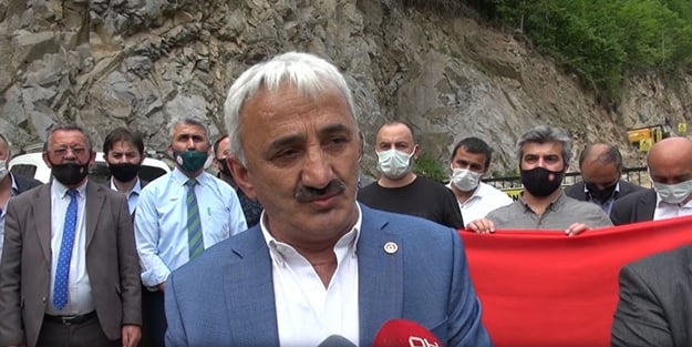 İkizdere'deki provokasyona karşı uyararak projeyi desteklediklerini açıkladı!