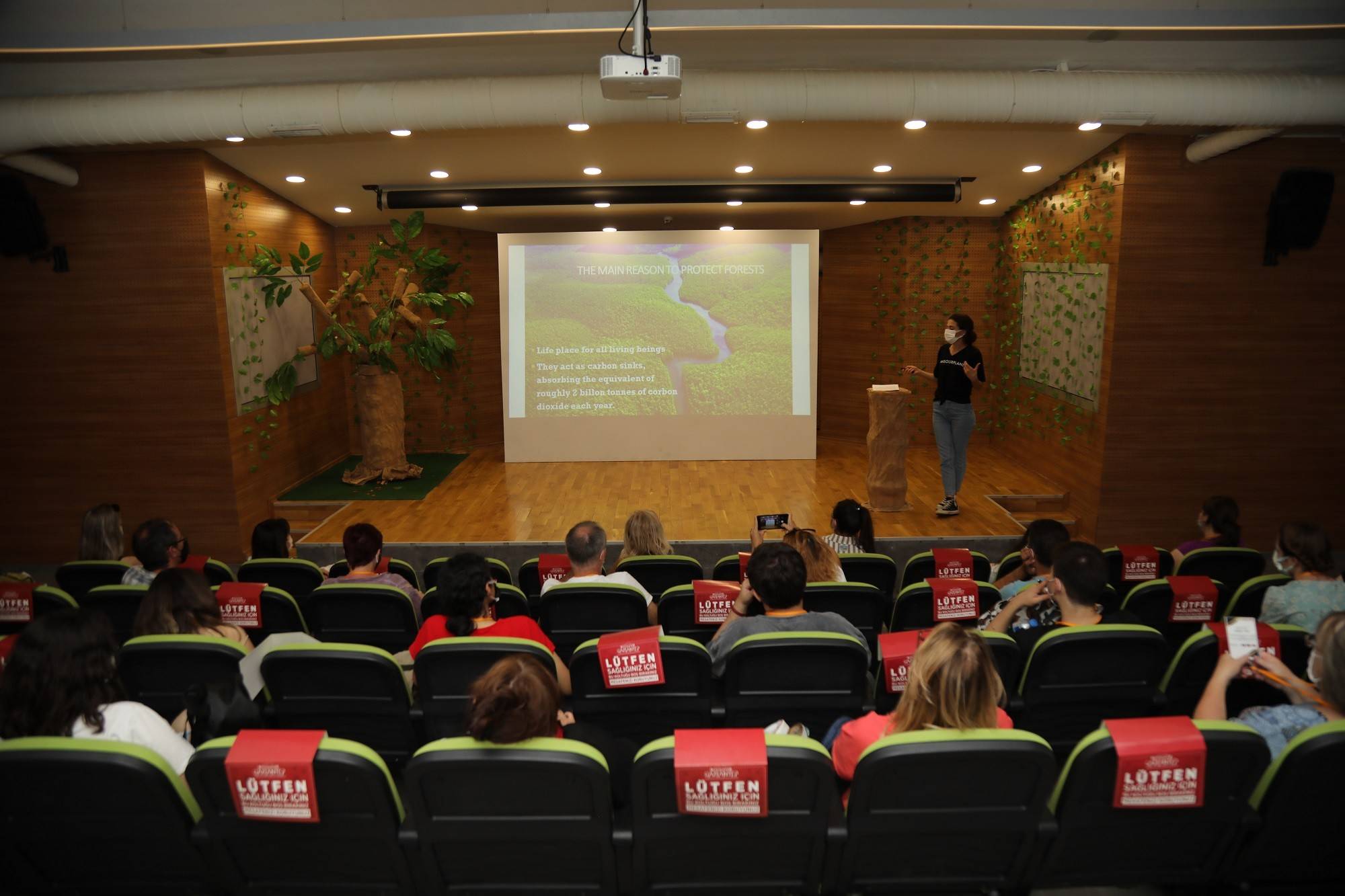 İklim Değişikliği konulu seminer düzenlendi