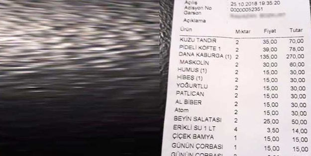 İkram sanıp hepsini yediler, hesabı görünce şoke oldular