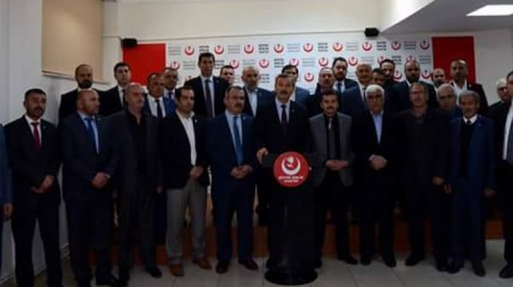 İl başkanlarından Destici'ye büyük destek!