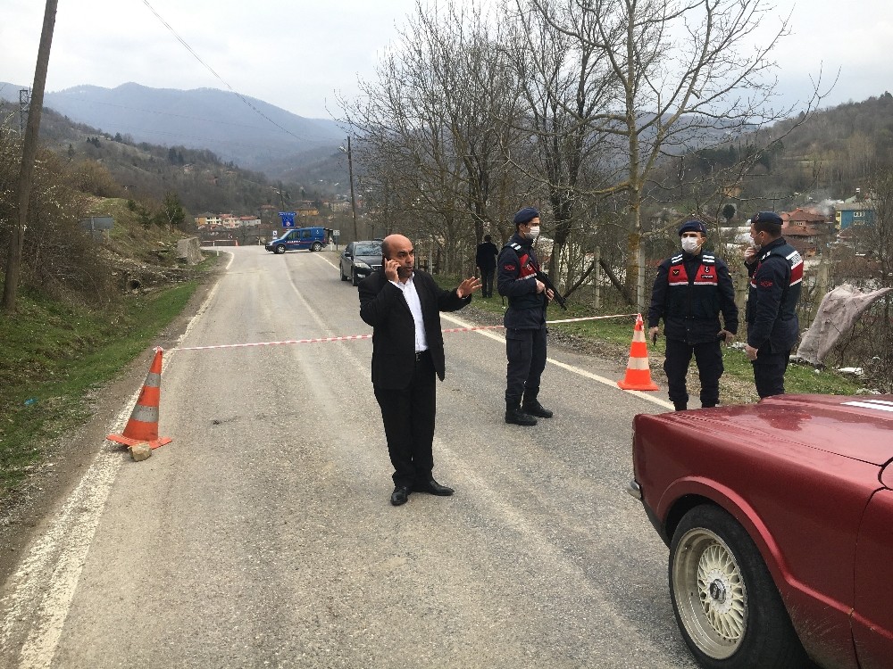İl dışından gelenler kurallara uymadı, belde karantinaya alındı 