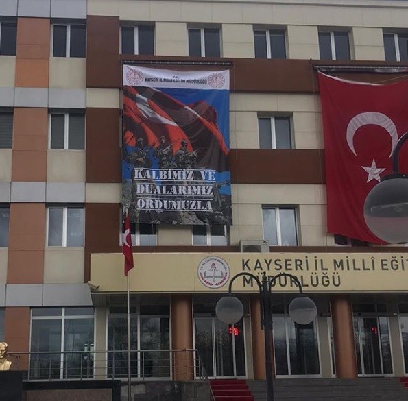 İl Milli Eğitim Müdürlüğü’nden Mehmetçiğe Destek 