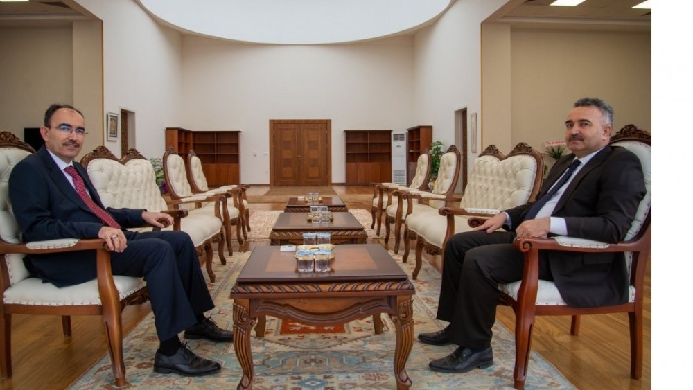 İl Milli Eğitim Müdürü Çelik’ten Rektör Beydemir’e ziyaret 