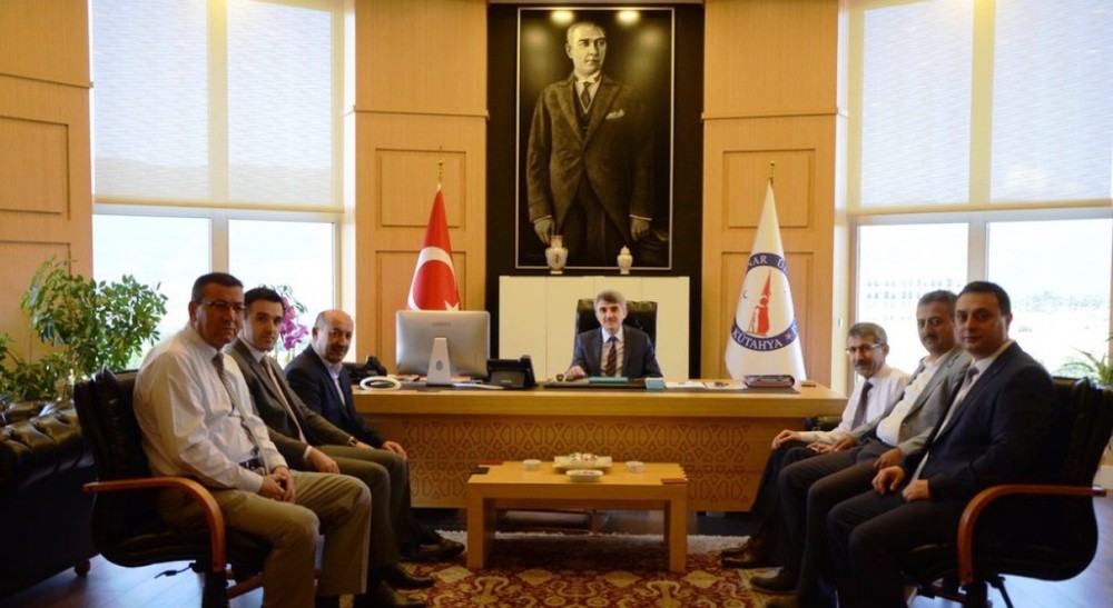 İl Müdürlerinden Rektör Uysal’a ‘hayırlı olsun’ ziyareti 