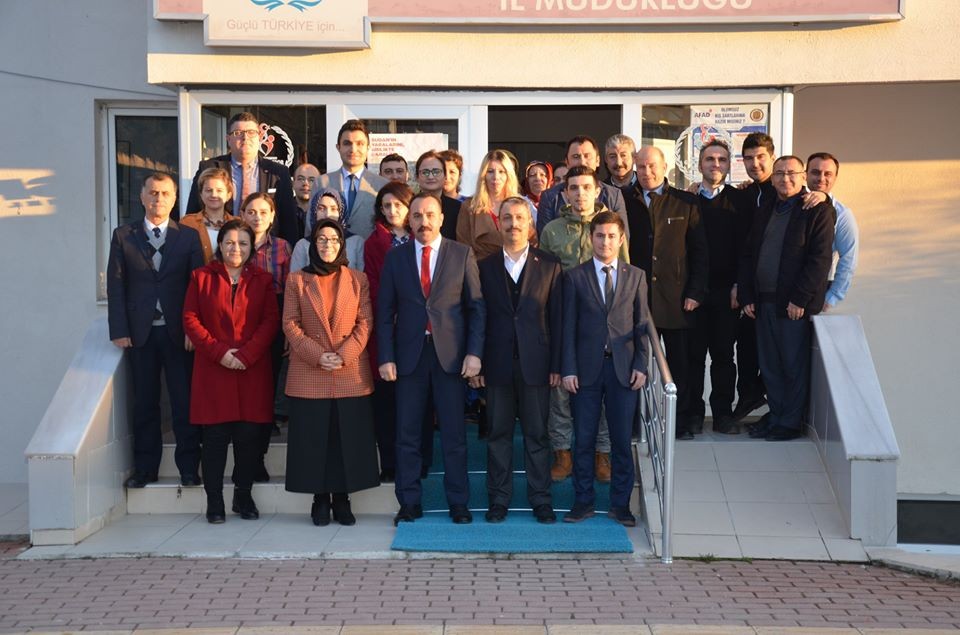 İl Müdürü Yıldız personelle vedalaştı 