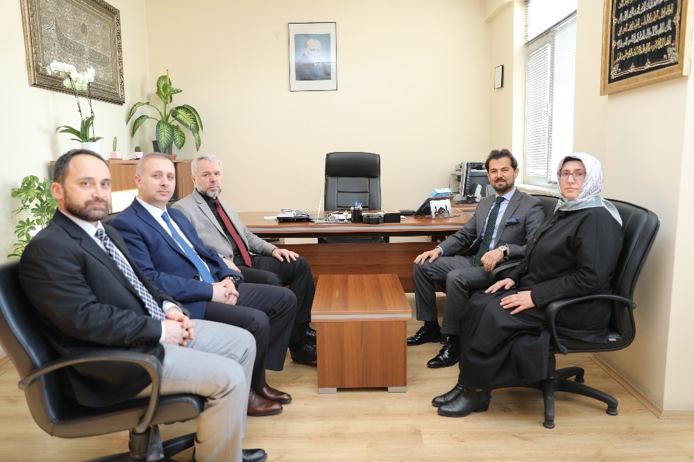 İl Müftüsü Güven’den Hacılar İlçe Müftüsüne ziyaret 