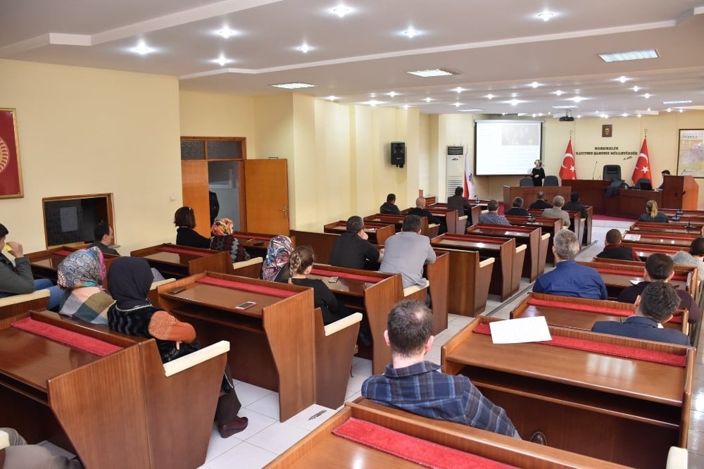 İl Özel İdare personelleri korona virüs ile ilgili bilgilendirildi 