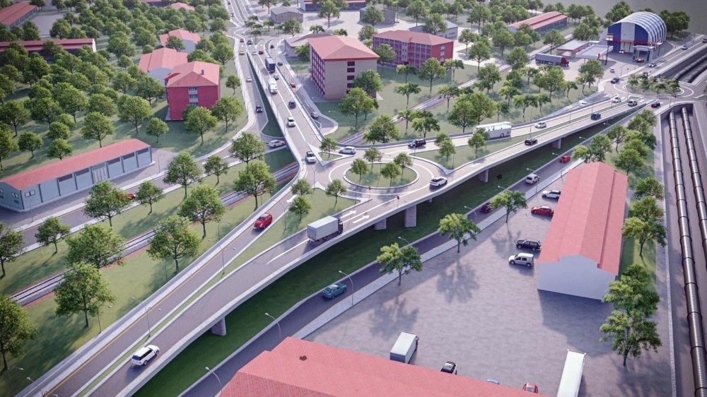 İl Özel İdaresi Önü Katlı Kavşak Projesi Hayata Geçiyor 