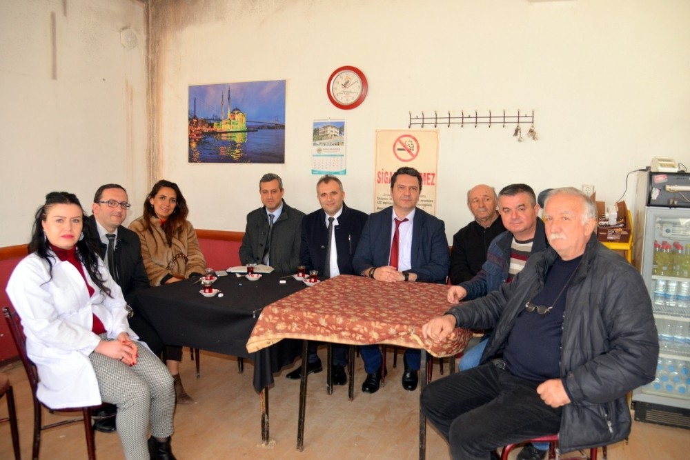 İl Sağlık Müdürlüğünden kırsaldaki sağlık kuruluşlarına yakın takip 