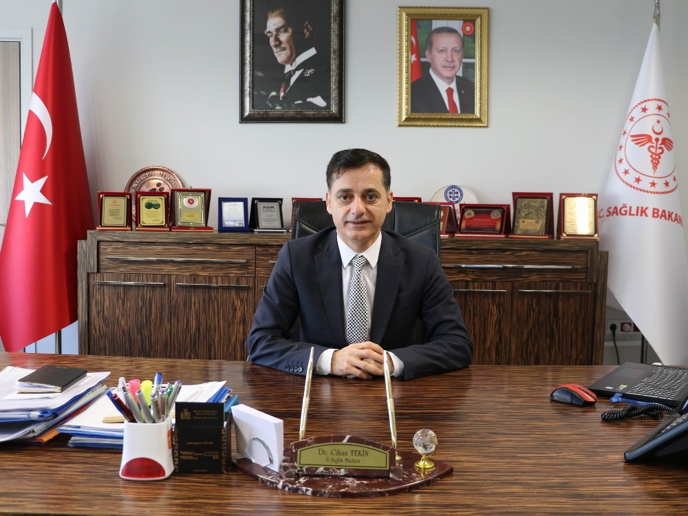 İl Sağlık Müdürü Dr. Tekin: “En büyük önceliğimiz şehir hastanesi” 