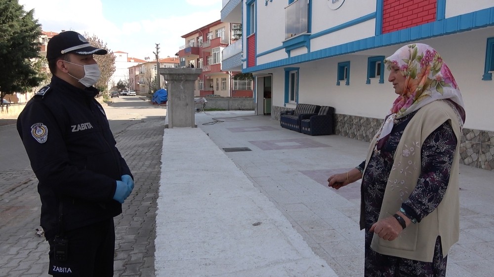 İlacı biten şeker hastası kadının imdadına zabıta yetişti 