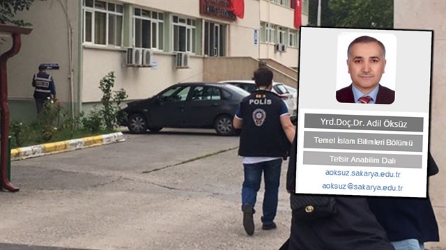 İlahiyatçı doçent Öksüz Akıncılar'da yakalandı