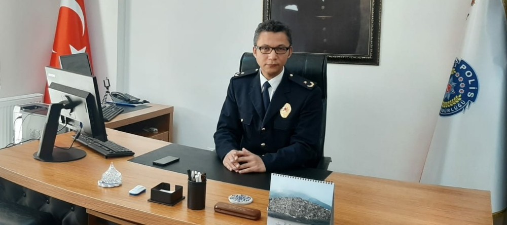 İlçe Emniyet Müdürü Özgan’dan Polis Haftası kutlama mesajı 