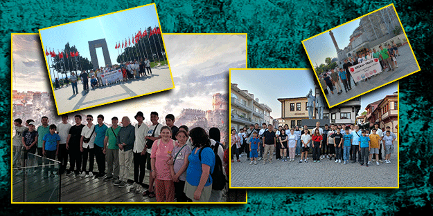 İlçe Kaymakamı ve Belediye başkanı el ele verdi! öğrenciler bayram etti