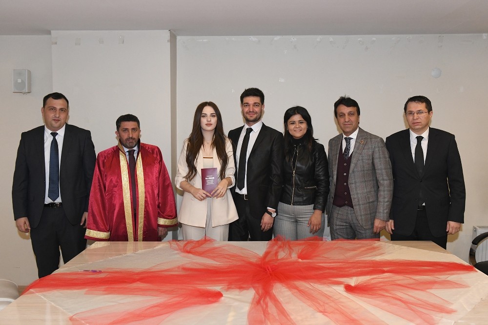 İlçe protokolü nikâh şahitliği yaptı 