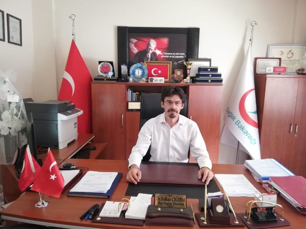 İlçe Sağlık Müdürünün korona virüs testi pozitif çıktı 